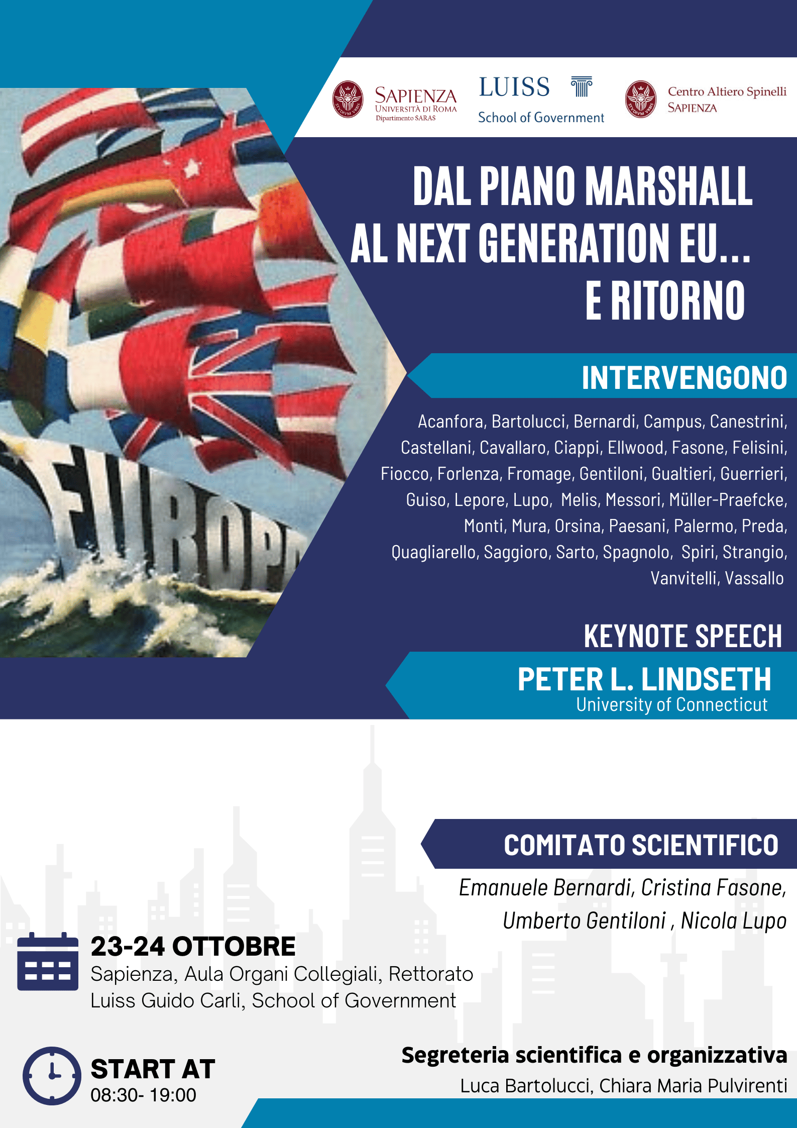 Dal Piano Marshall al Next Generation EU e…ritorno